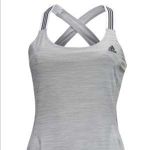 Adidas Climalite blue/purple top size L